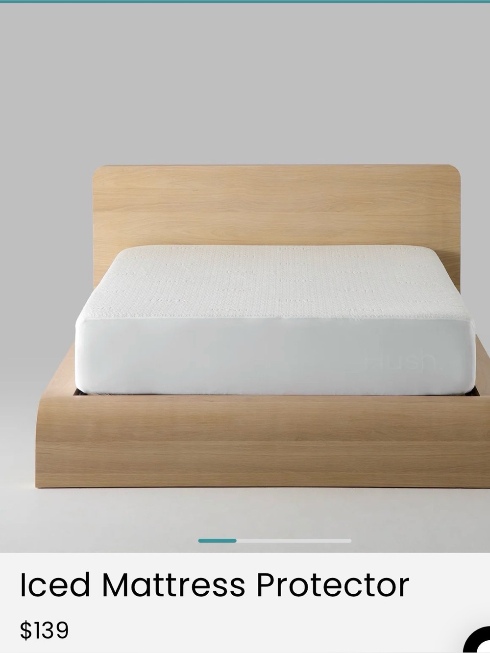 Waterproof White Mattress Protector - Soft, Breathable Cover